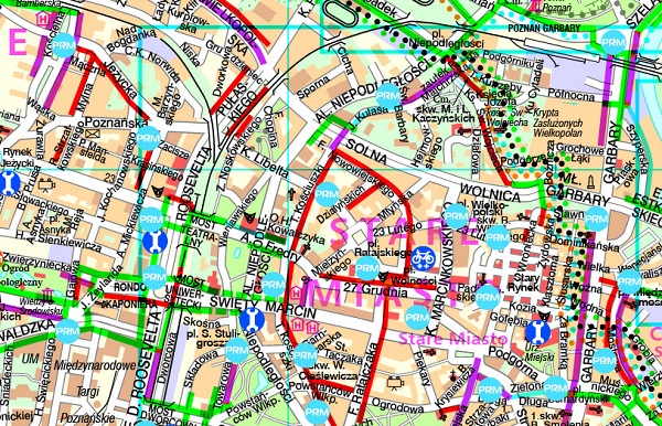 Jest już dostępna nowa mapa rowerowa Poznania