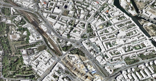 Modele budynków 3D w standardzie LOD1 dla województwa pomorskiego (fot. GUGiK)