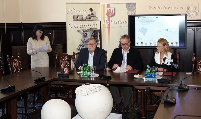Podpisano umowę na budowę SIP-u dla północno-zachodniej części woj. dolnośląskiego (fot. UM Boleslawiec)