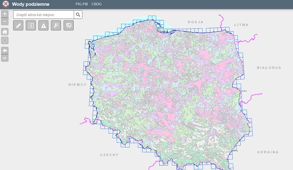 Kolejne arkusze Mapy Hydrogeologicznej są już dostępne w Internecie