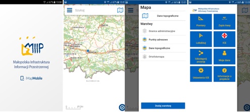 Nowa wersja aplikacji mobilnej iMapMobile dla Małopolski 