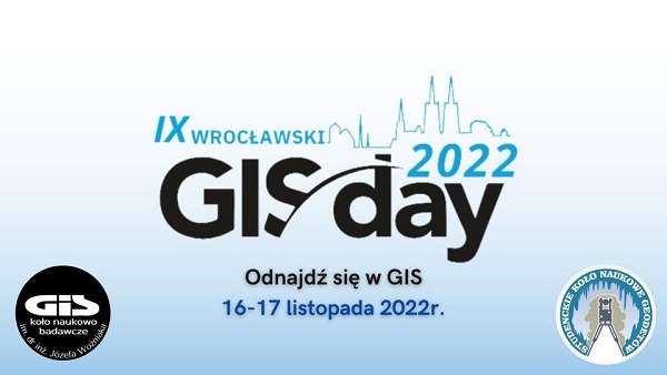 Zaproszenie na Wrocławski GIS Day 2022