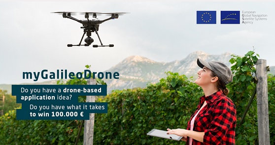 MyGalileoDrone - konkurs na stworzenie aplikacji GNSS dla dronów 