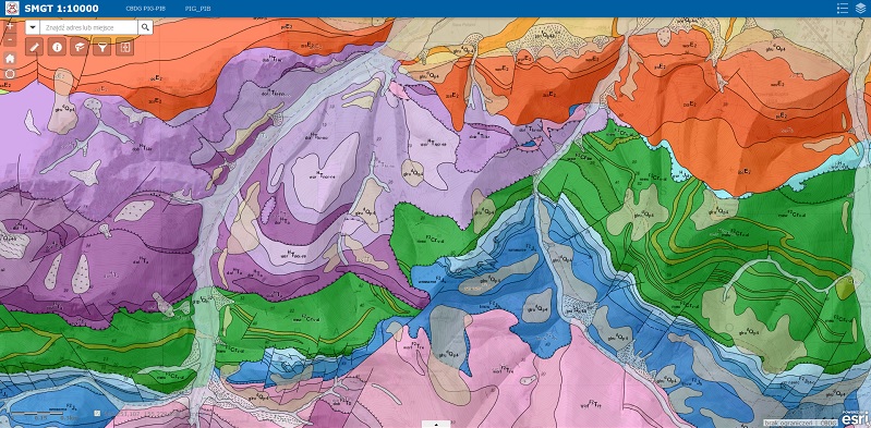 Szczegółowa Mapa Geologiczna Tatr - SMGT (fot. PiG-PIB)