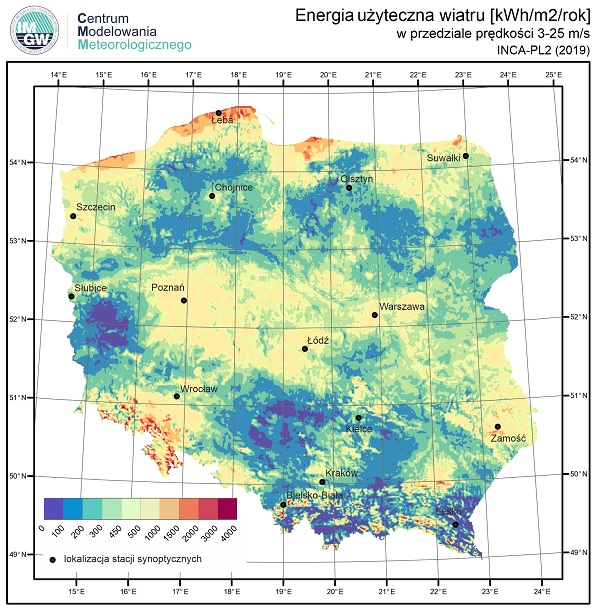  Atlas małej energetyki wiatrowej dla Polski