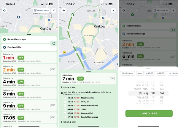 Nowa aplikacja Bukle App do planowania podróży komunikacją miejską