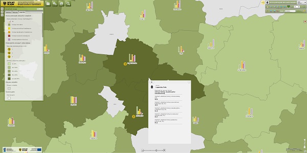 Ocena potencjału obszarów wiejskich - nowa mapa na Geoportalu Dolny Śląsk
