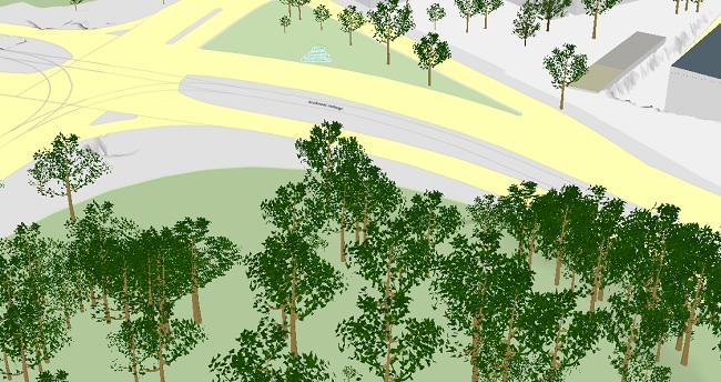 Poznańskie drzewa w 3D