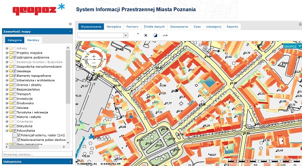 Testowa wersja nowego geoportalu Poznania już dostępna