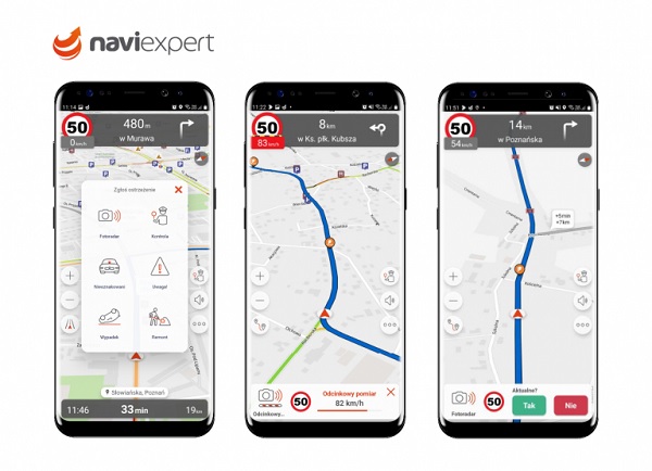 Nowa odsłona mapy w nawigacji NaviExpert