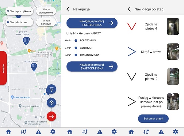 Aplikacja LIFT pomoże pasażerom w poruszaniu się po stacjach warszawskiego metra 