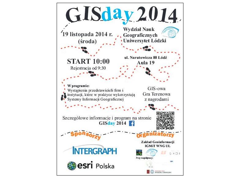 GIS Day 2014 na Uniwersytecie Łódzkim
