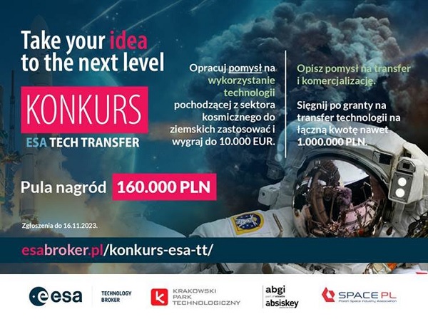 Konkurs ESA Technology Transfer 