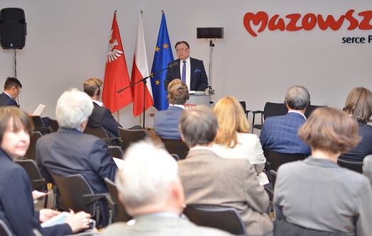Seminarium  "Informacja przestrzenna i nowe technologie w służbie mieszkańca i przedsiębiorcy" (fot. Michał Słaby, UMWM)