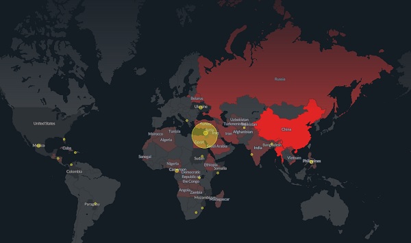 Mapa ataków na prasę w 2023 roku