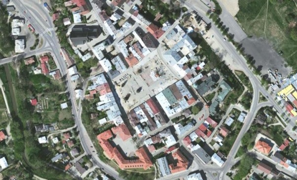 Starówka w Krośnie ( fot. Google Maps)