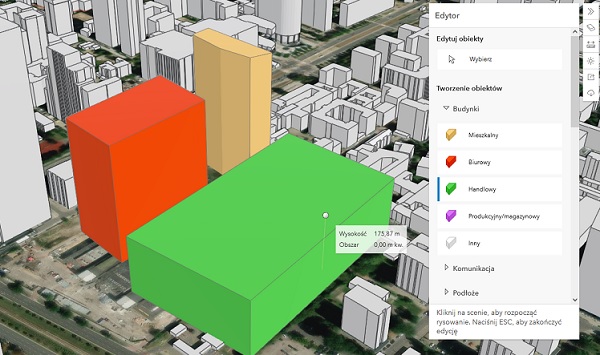 Placemaker3D - nowa aplikacja do planowania przestrzeni od GIS-Expert