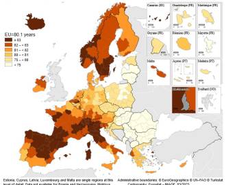 Spadła średnia długość życia w krajach Unii