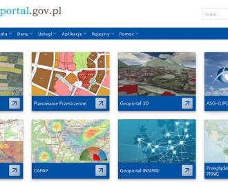 Nowa strona internetowa serwisu geoportal.gov.pl