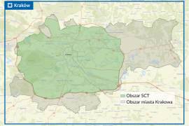 Jest nowy projekt Strefy Czystego Transportu w Krakowie [Mapa]