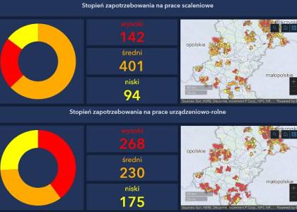 Nowa aplikacja ORSIP poświęcona scaleniom i programom prac urządzeniowo-rolnych