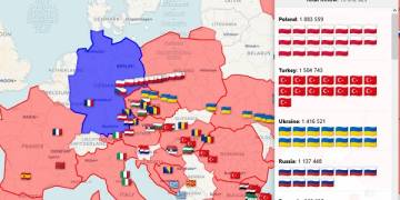 Mapa globalnych migracji