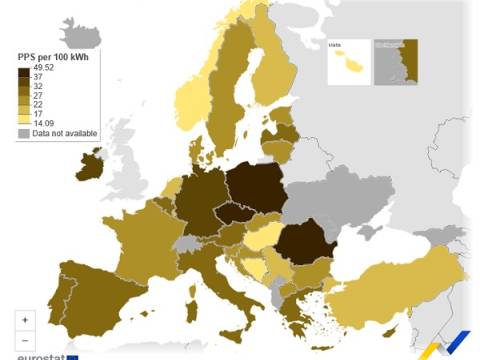 Ceny energii elektrycznej w UE. Kto płaci najwięcej?