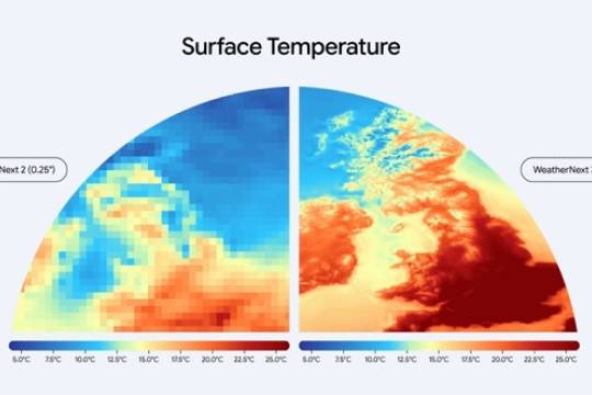 Google przedstawia WeatherNext 3 – dokładniejszy model prognozy pogody
